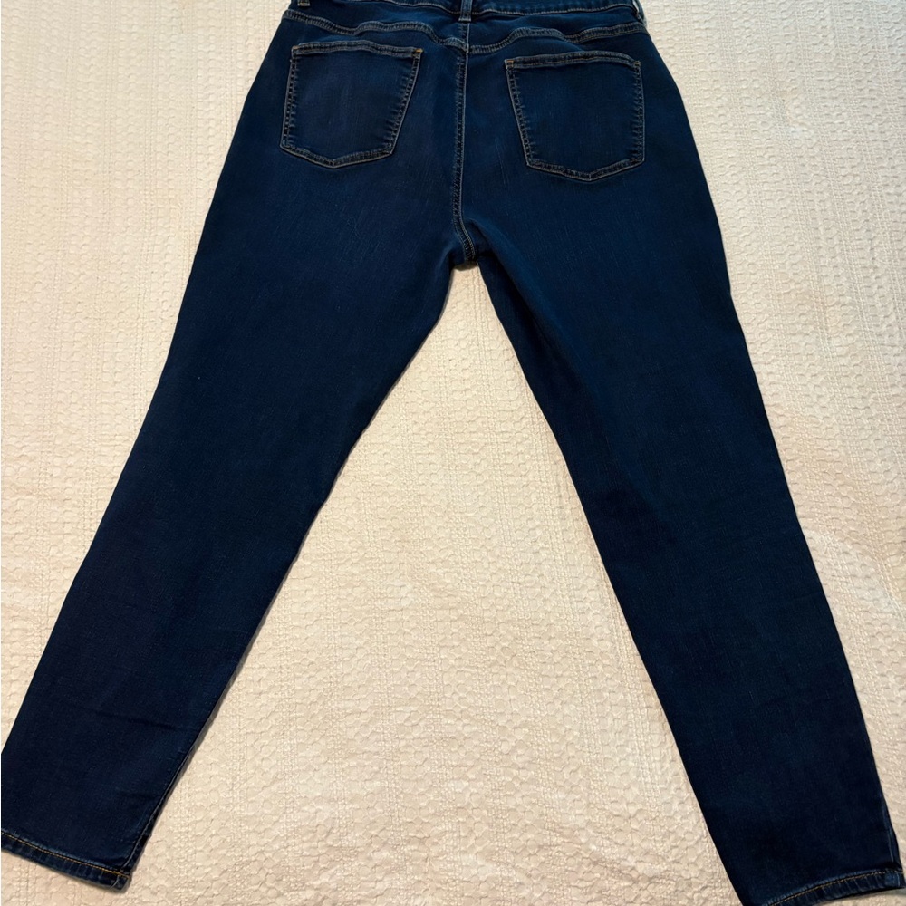 Talbots Women's High Rise Jeans - Dark Blue